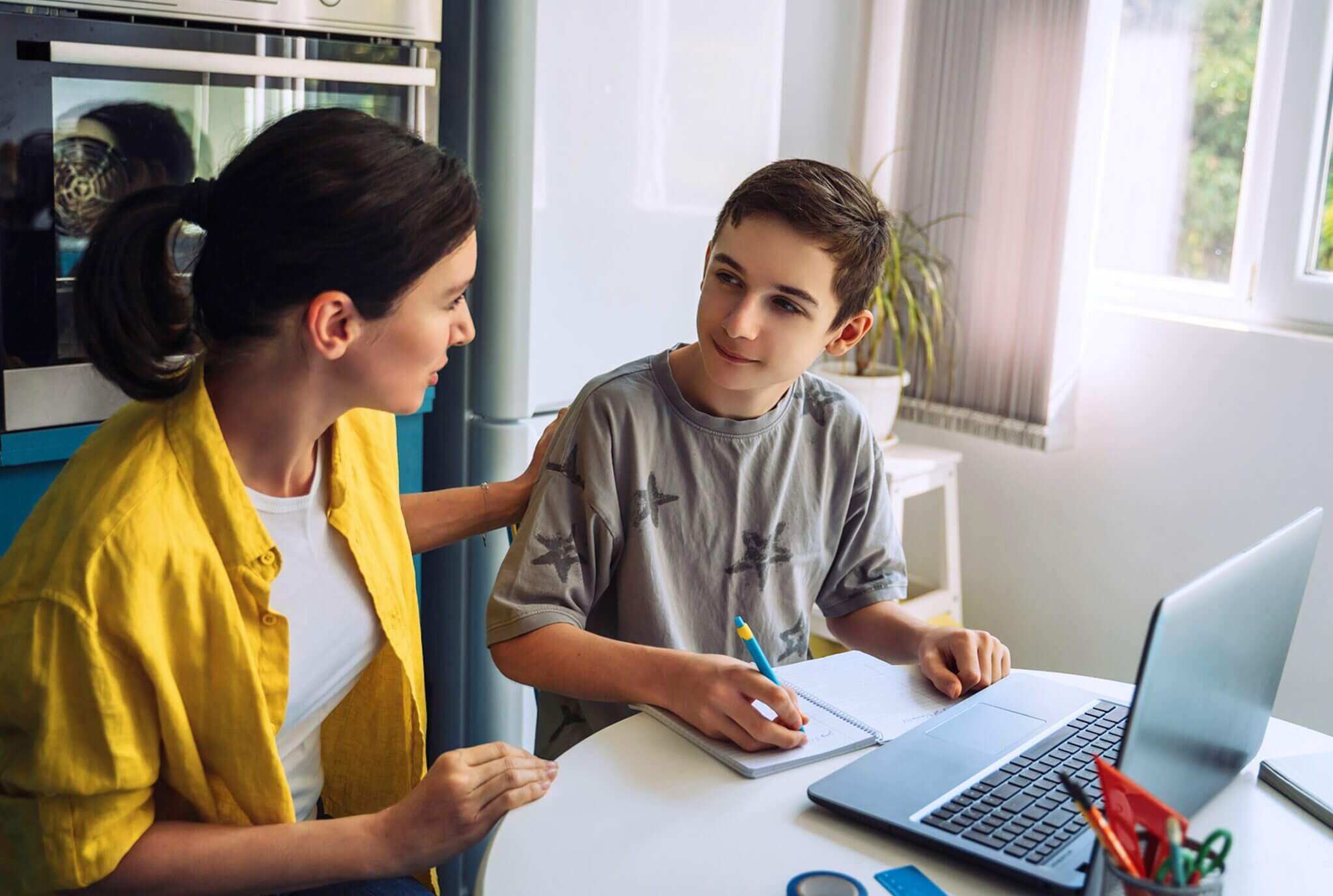 Parent and Student writing